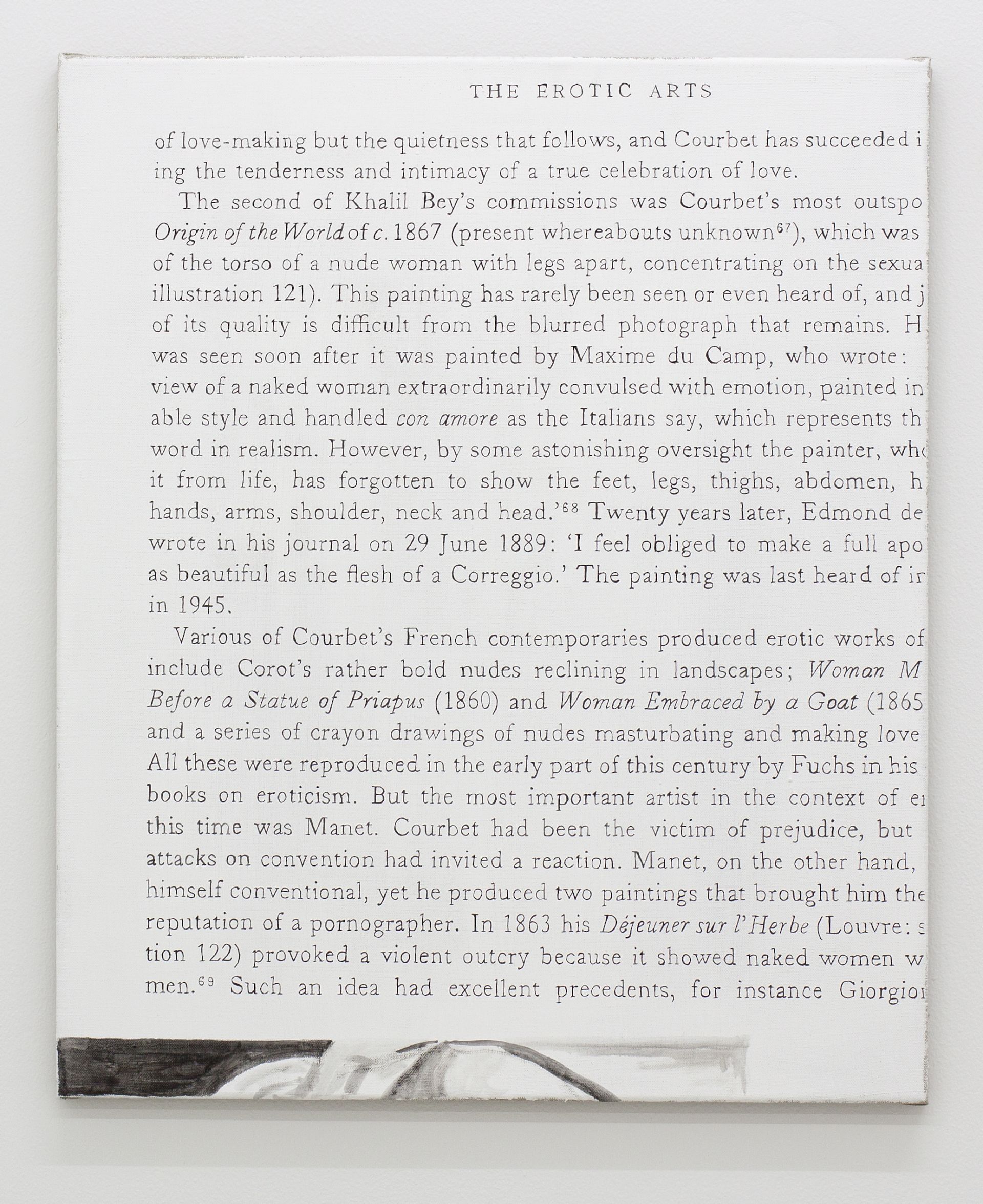 55x46 The Erotic Arts 2013 Oil On Canvas 55x46