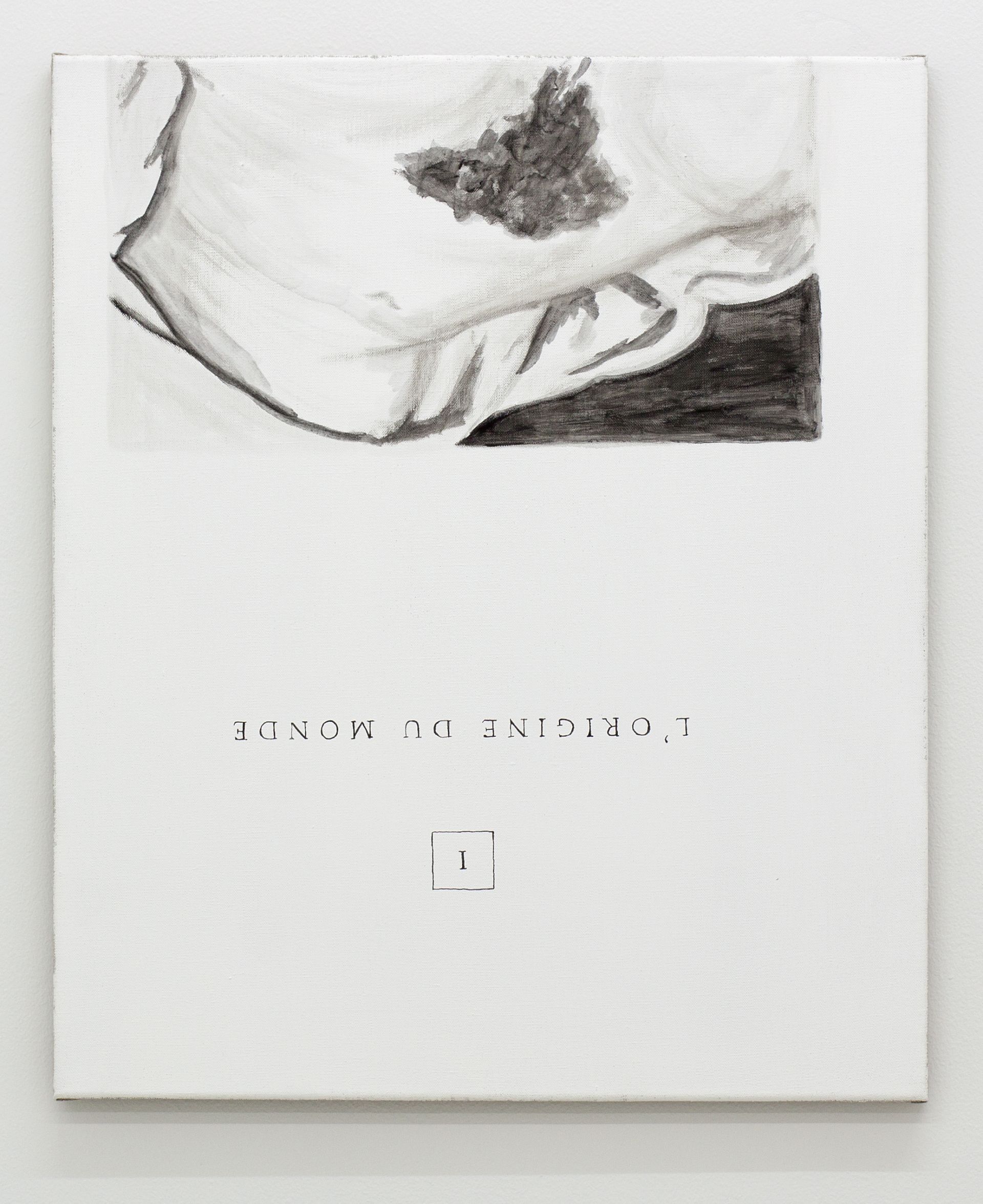 55x46féminimasculin II 2013 Oil On Canvas 55x46